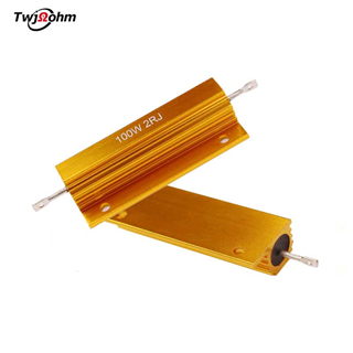 RX24 gold aluminum shell resistance 100w